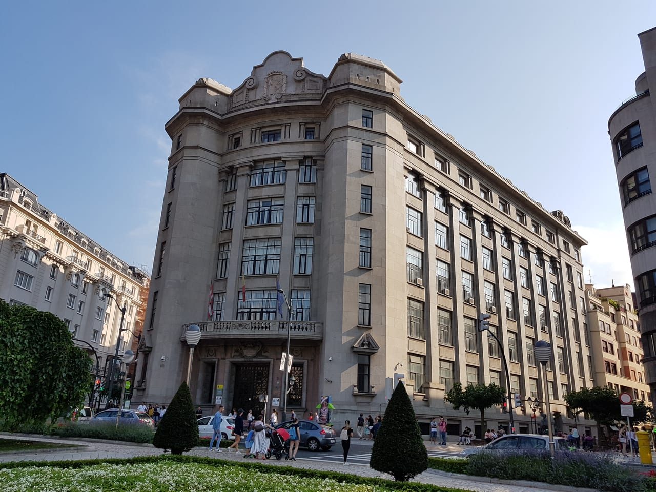 Edificio de la Agencia Estatal de Administración Tributaria en Bilbao.