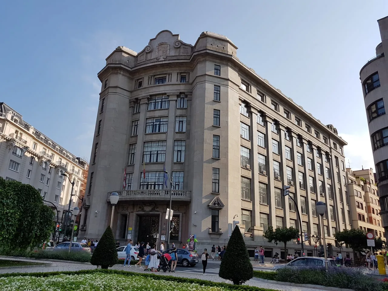 Edificio de la Agencia Estatal de Administración Tributaria en Bilbao.
