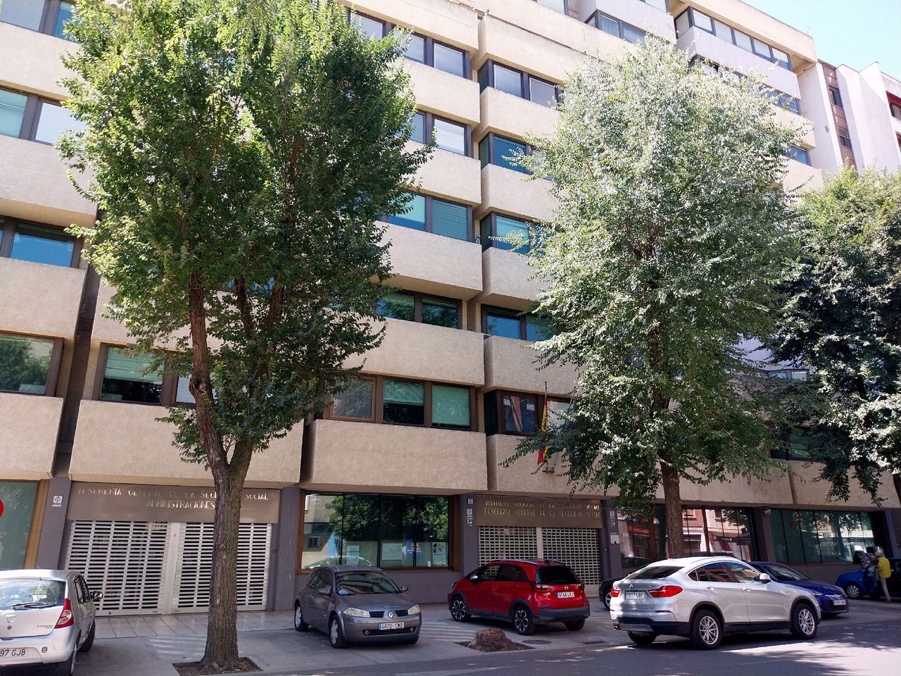Edificio de la Tesorería General de la Seguridad Social en Badajoz