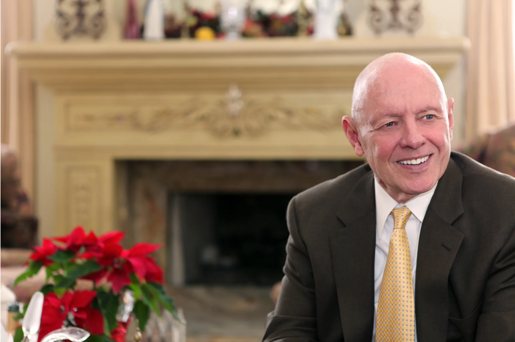 Retrato del escritor Stephen Covey